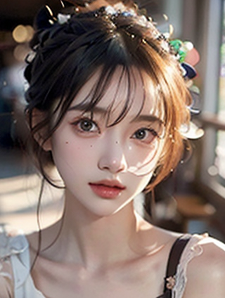 沙发脚凳与乡村风光壁纸：家居美学的双重奏